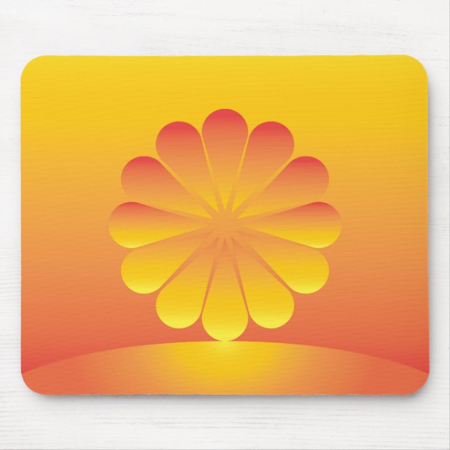 Sonnenaufgang Mousepad (Vorne)