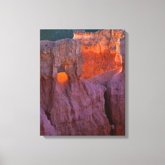 Sonnenaufgang | Nationalpark Bryce Canyon Leinwanddruck (Vorderseite)