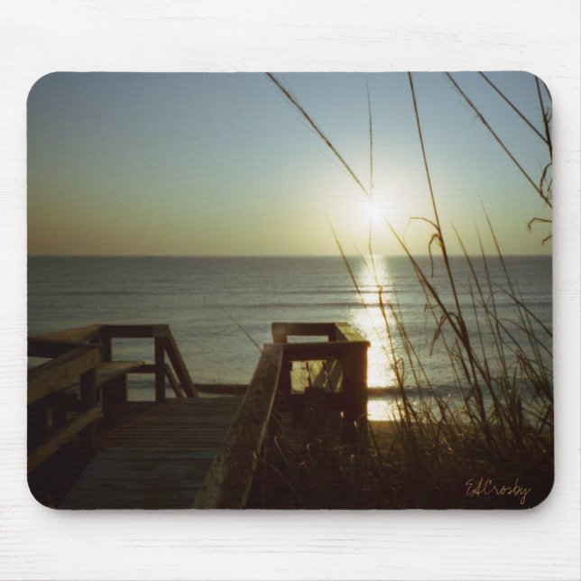 Sonnenaufgang, Outerbanks NC Mousepad (Vorne)