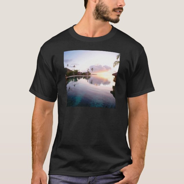 Sonnenaufgang Palmilla Küste Cabo San Lucas Mexiko T-Shirt (Vorderseite)