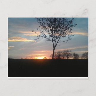 Sonnenaufgang Postkarte