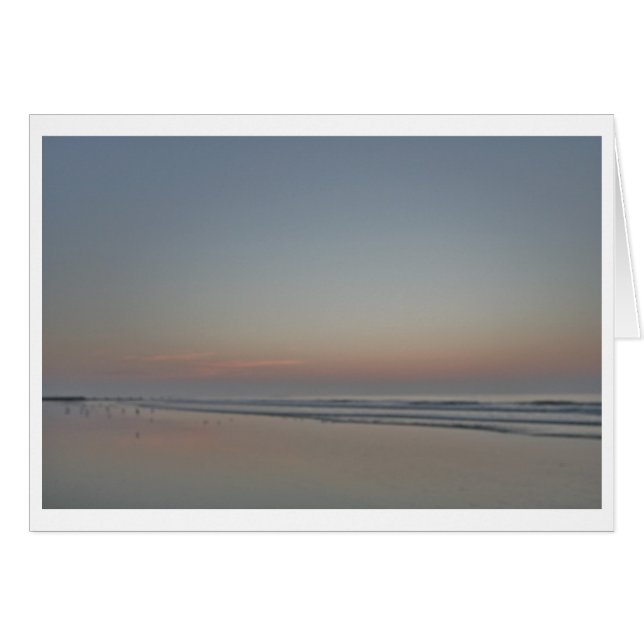 Sonnenaufgang, Seerand--Ozean-Fotografie (Vorderseite (Horizontal))