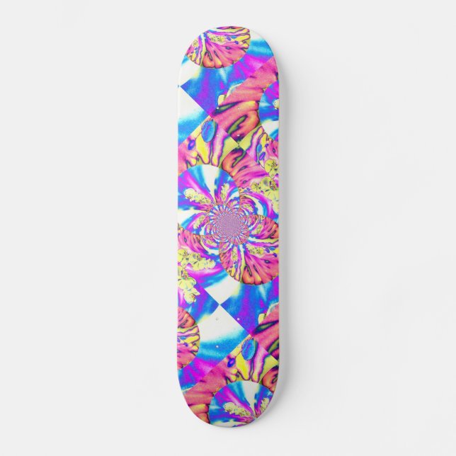 Sonnenaufgang Skateboard (Vorderseite)