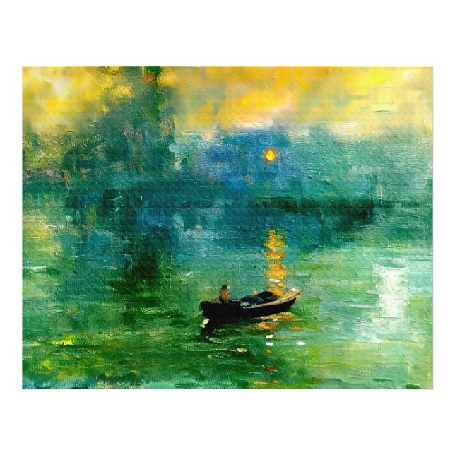 Sonnenaufgang (Solei Levant) Fotodruck (Vorne)