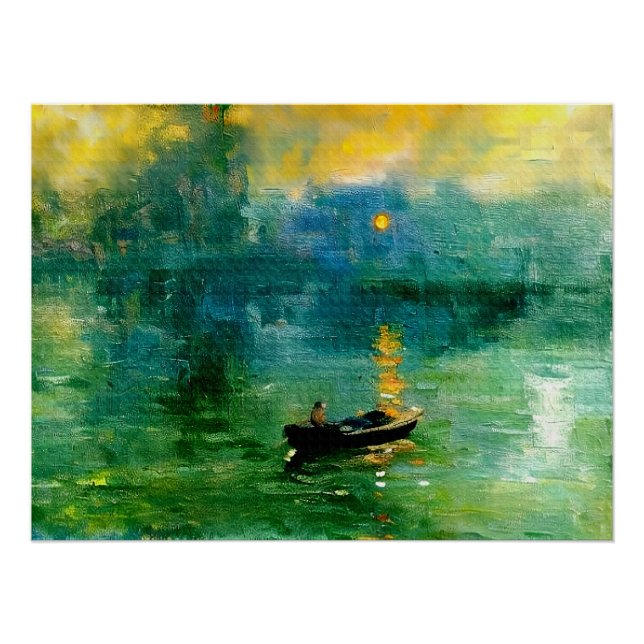 Sonnenaufgang (Solei Levant) Poster (Vorderseite)