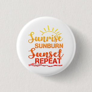 Sonnenaufgang Sonnenbrand Sonnenuntergang Wiederho Button
