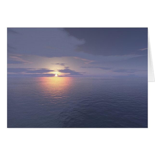 Sonnenaufgang/Sonnenuntergang (Vorderseite (Horizontal))