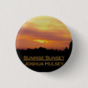 Sonnenaufgang-Sonnenuntergang-Knopf Button