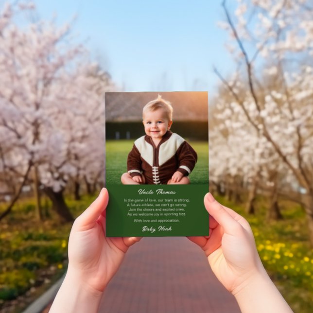 Sonnenaufgang spielt - Der Touchdown eines Paten Einladung (Von Creator hochgeladen)