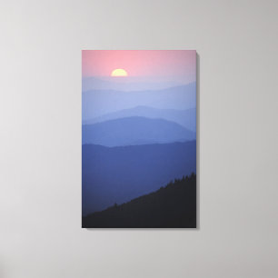 Sonnenaufgang, Südliche Appalachen, Groß Leinwanddruck