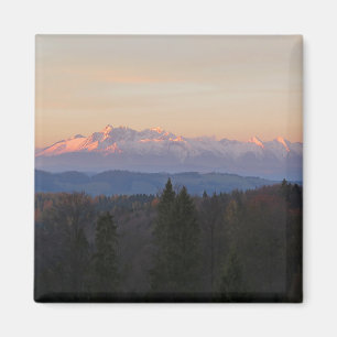 Sonnenaufgang Tatra Magnet