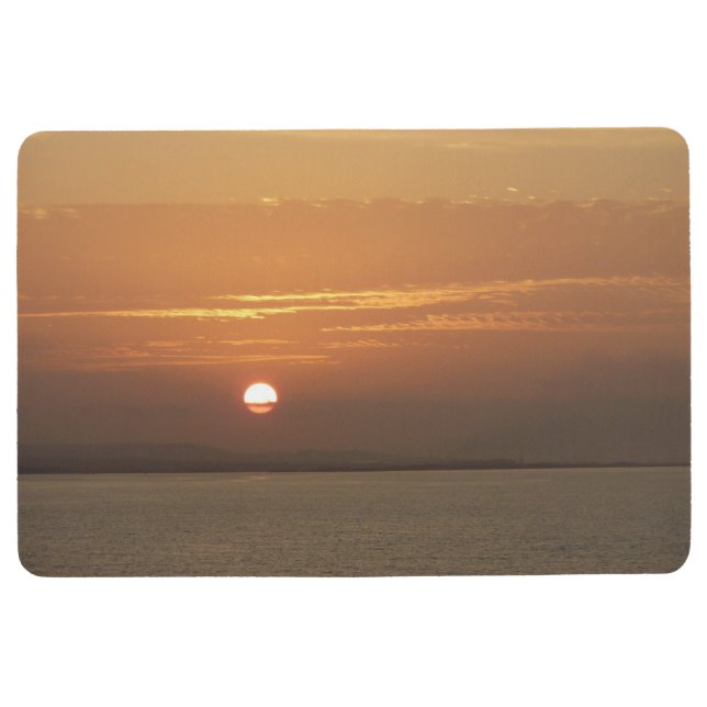 Sonnenaufgang über Aruba I Caribbean Seascape Bodenmatte (Vorderseite)