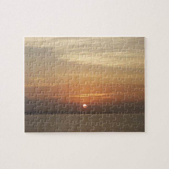 Sonnenaufgang über Aruba II Karibik Seascape (Horizontal)