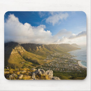 Sonnenaufgang über Camps Bay und Table Mountain Mousepad