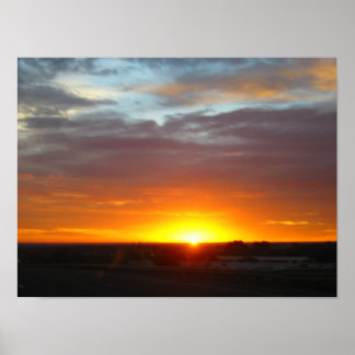 Sonnenaufgang über Colorado Poster