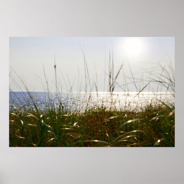 Sonnenaufgang über dem Atlantik Poster (Vorne)
