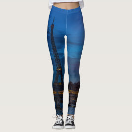 Sonnenaufgang über dem Eiffelturm - Paris, Frankre Leggings