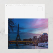 Sonnenaufgang über dem Eiffelturm - Paris, Frankre