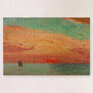 Sonnenaufgang über dem Ostsee (Asiatische Kunst) (