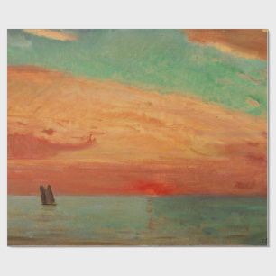 Sonnenaufgang über dem Ostsee (Asiatische Kunst) ( Geschenkpapier