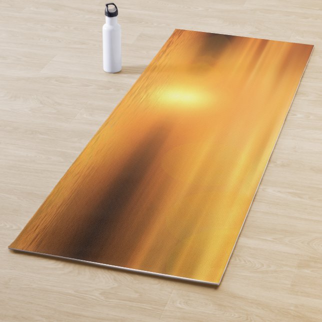 Sonnenaufgang über dem Ozean Yogamatte (Beispiel)