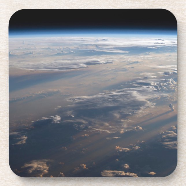 Sonnenaufgang über dem philippinischen Meer mit la Getränkeuntersetzer (Vorderseite)