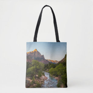 Sonnenaufgang über dem Watchman Tasche