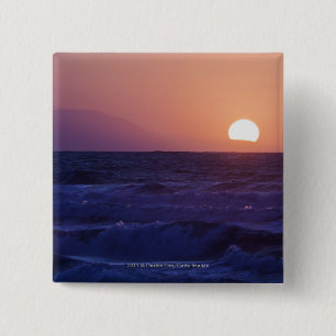 Sonnenaufgang über der Màlaga-Bucht Button