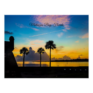 Sonnenaufgang über der Matanzas-Bucht Poster