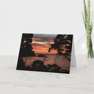 Sonnenaufgang über Freycinet Karte