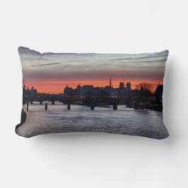 Sonnenaufgang über Ile de la Cite und Notre Dame - Lendenkissen