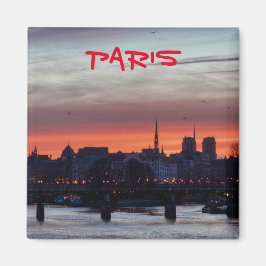 Sonnenaufgang über Ile de la Cite und Notre Dame - Magnet