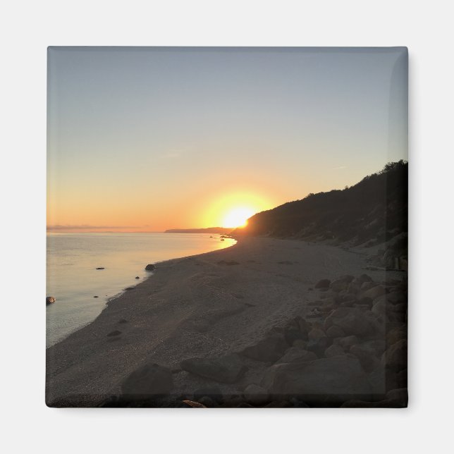 Sonnenaufgang über Long Island Sound Magnet (Vorne)