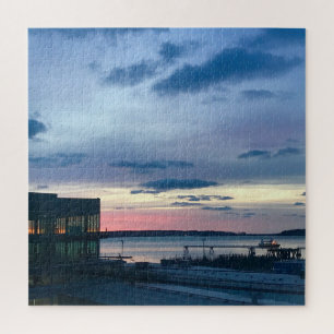 Sonnenaufgang über Portland ME, Maine Fotografie