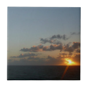 Sonnenaufgang über San Juan I Puerto Rico Fliese
