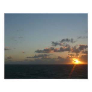 Sonnenaufgang über San Juan I Puerto Rico Fotodruck