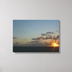 Sonnenaufgang über San Juan I Puerto Rico Leinwanddruck
