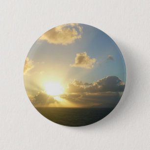 Sonnenaufgang über San Juan II Puerto Rico Button