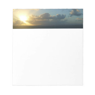 Sonnenaufgang über San Juan II Puerto Rico Notizblock