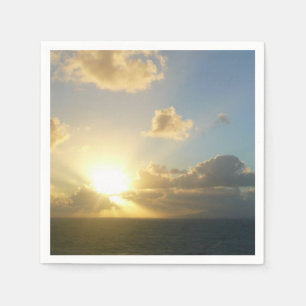 Sonnenaufgang über San Juan II Puerto Rico Serviette