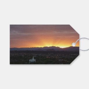 Sonnenaufgang über St. George Utah Landschaft Geschenkanhänger