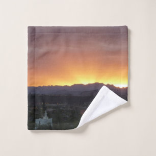 Sonnenaufgang über St. George Utah Landschaft Waschlappen