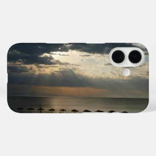 Sonnenaufgang über Strand in Griechenland Landscha title_seo2
