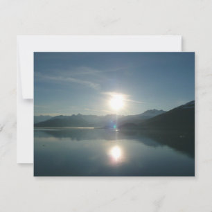 Sonnenaufgang über Uni Fjord Alaska Fotografie