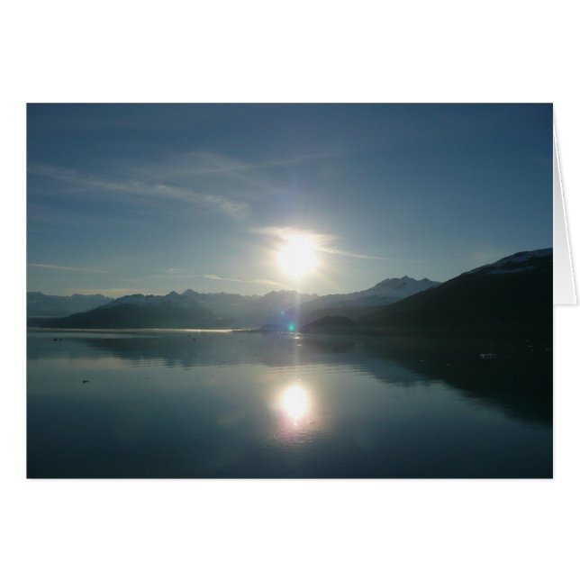 Sonnenaufgang über Uni Fjord Alaska Fotografie (Vorderseite (Horizontal))