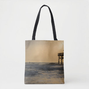 Sonnenaufgang und Tretboarding Tasche