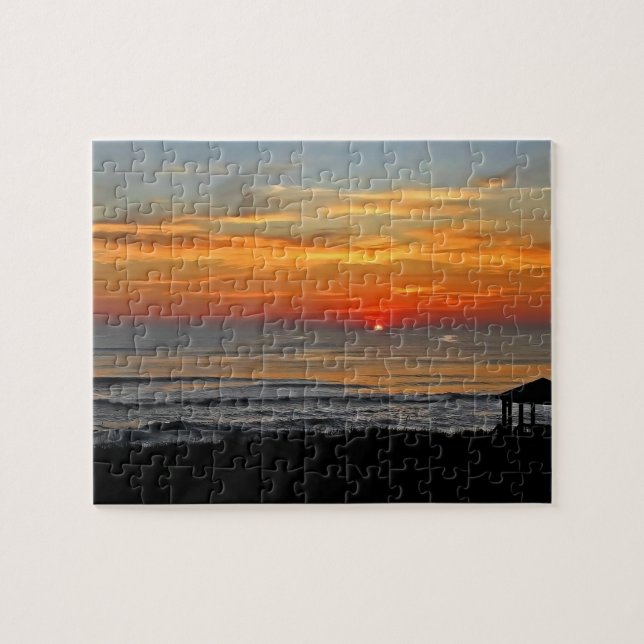 Sonnenaufgang und -ufer (Horizontal)