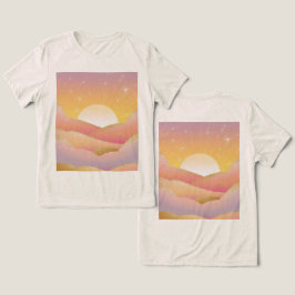 Sonnenaufgang Unschuldige Frauen Tri-Blend Shirt