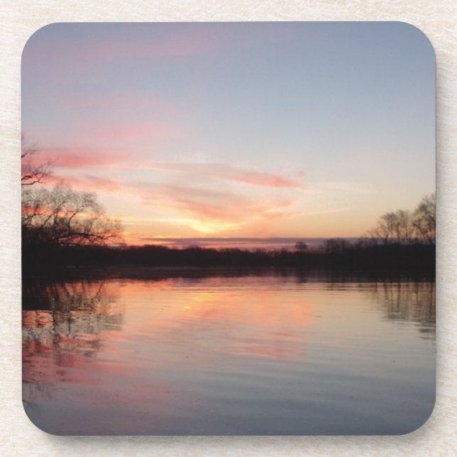 Sonnenaufgang Untersetzer (Vorderseite)