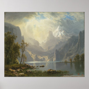 Sonnenaufgang, Yosemittal Poster